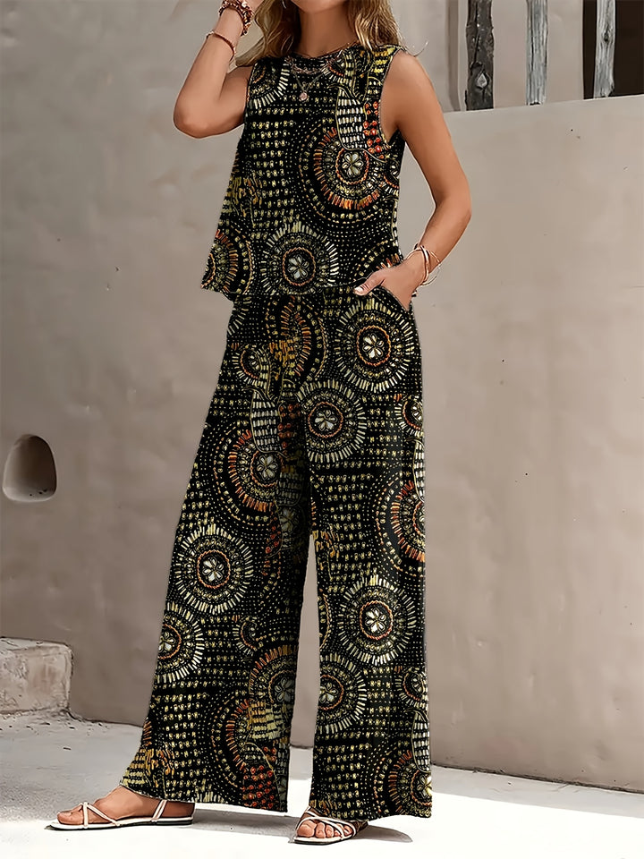 Rosa - Sleeveless Trouser Suit
