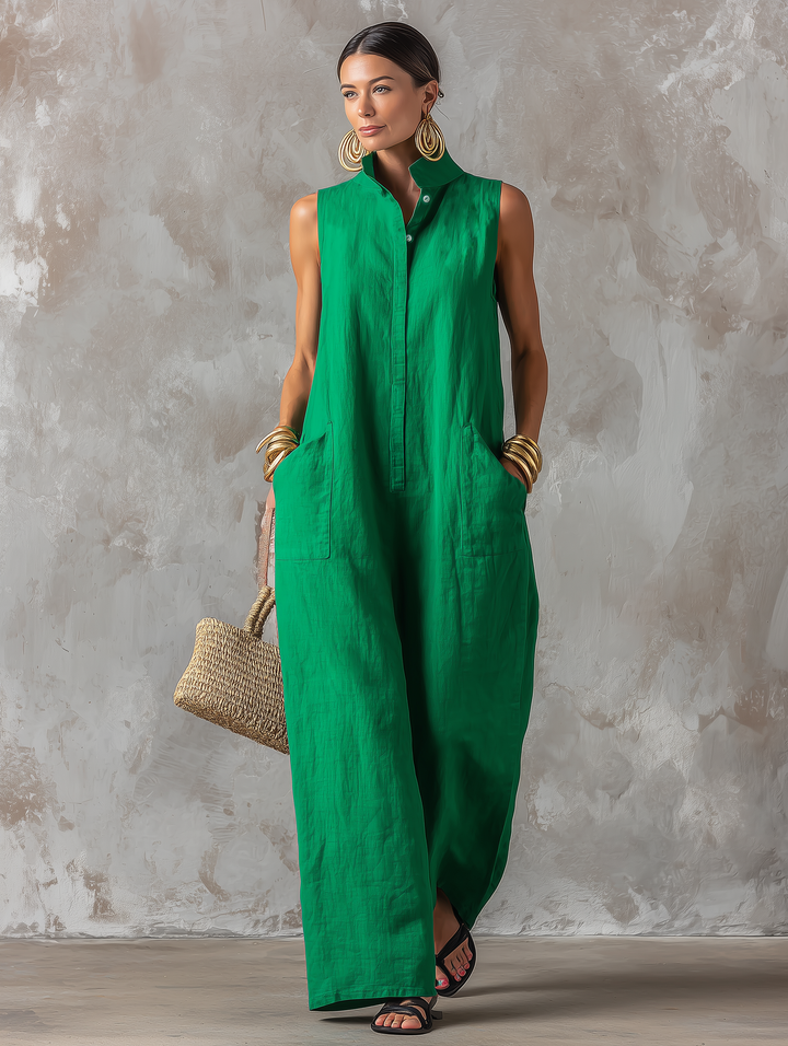 Jenna – Minimalist Sleeveless Jumpsuit