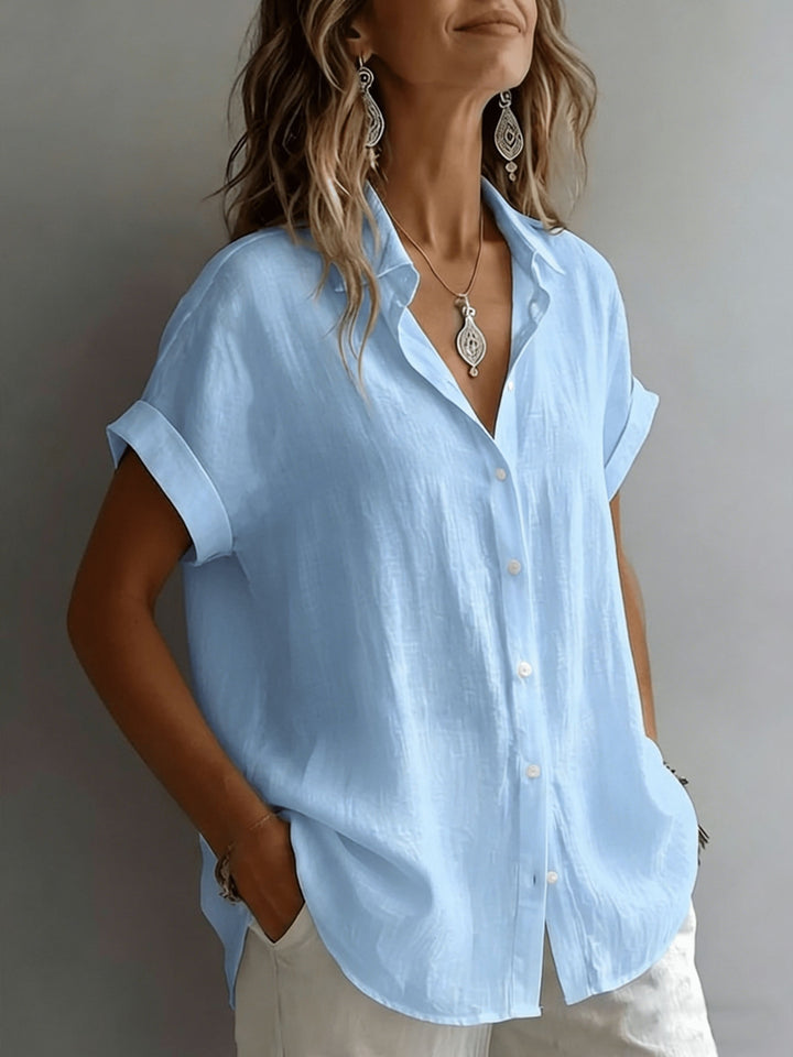 Fionnuala - Button Shirt Top