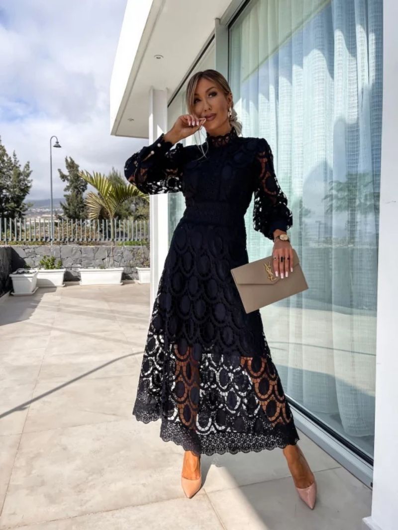 Clara - Long Sleeve Maxi Dress