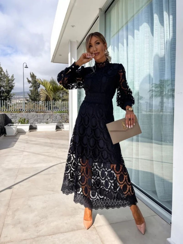 Clara - Long Sleeve Maxi Dress