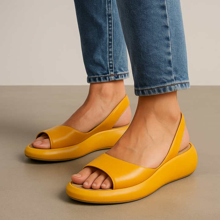 Molly - Single Strap Flat Sandals