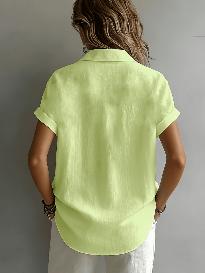 Fionnuala - Button Shirt Top