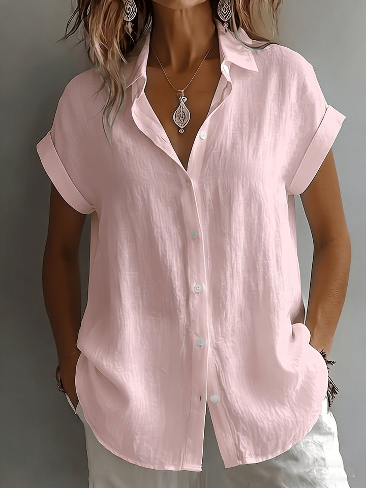 Fionnuala - Button Shirt Top