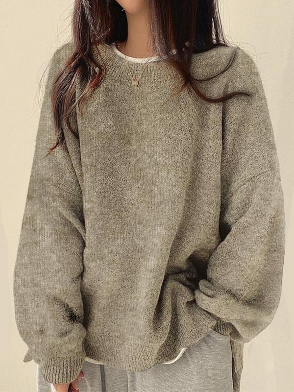 Luna – Lantern Sleeve Wool-Blend Sweater