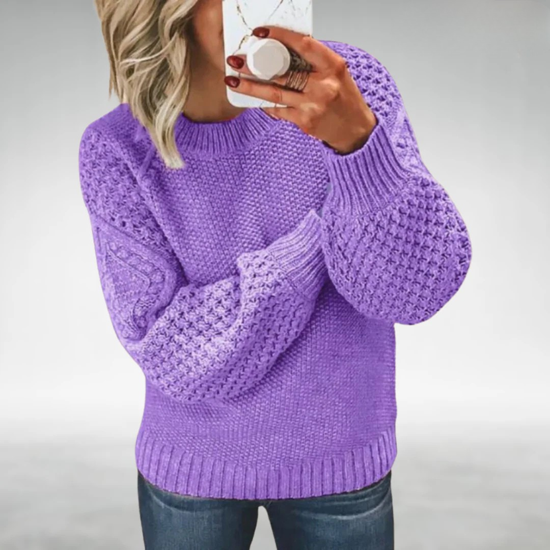 Loose-Fit Acrylic Pullover