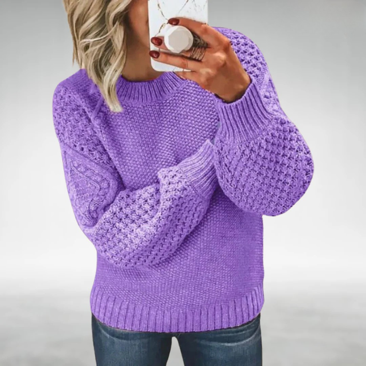 Loose-Fit Acrylic Pullover