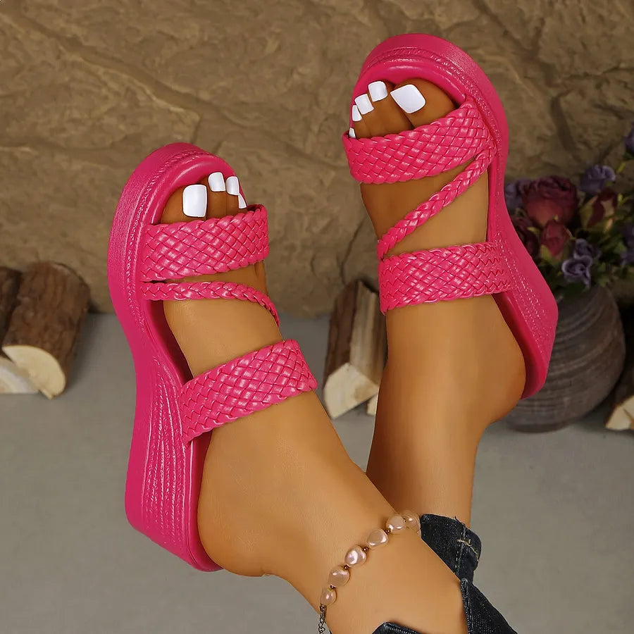 Karin - Platform Wedge Sandal