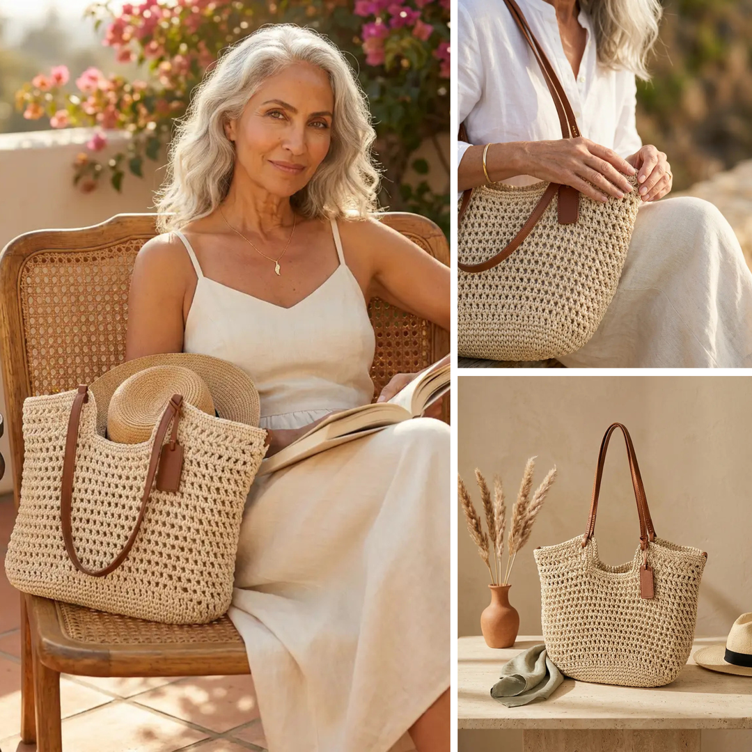 Clare – Handwoven Crochet Tote Bag