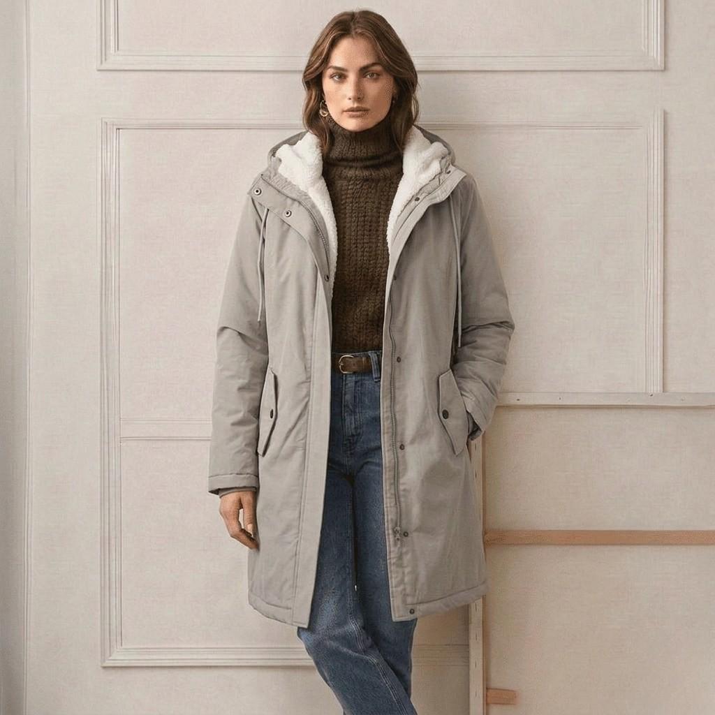 Cleo – Fleece-Lined Zip Hoodie