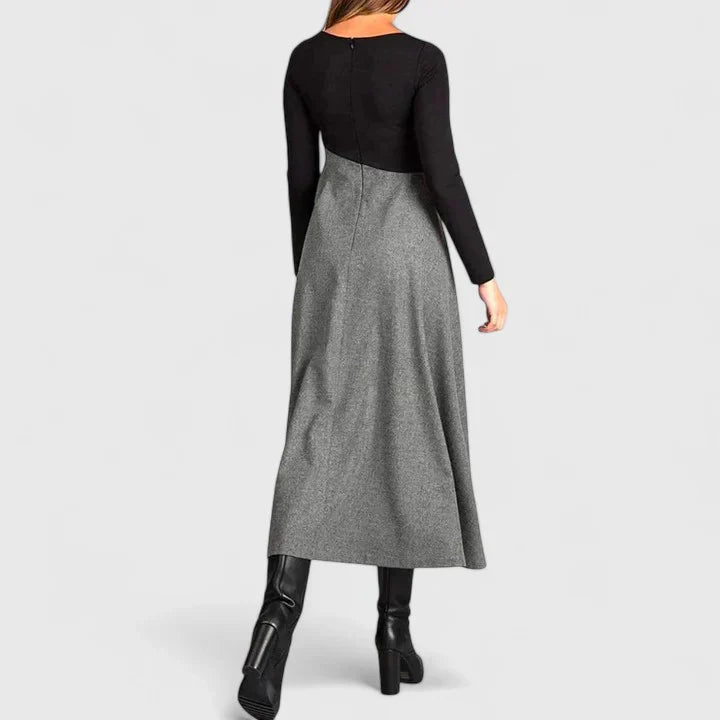 Selene Contrast Dress