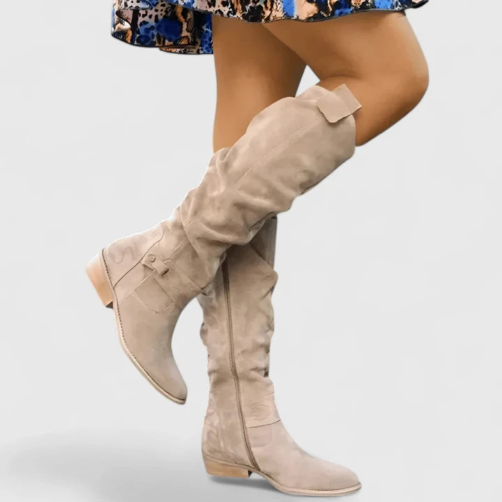 Élora Tall Suede Boots