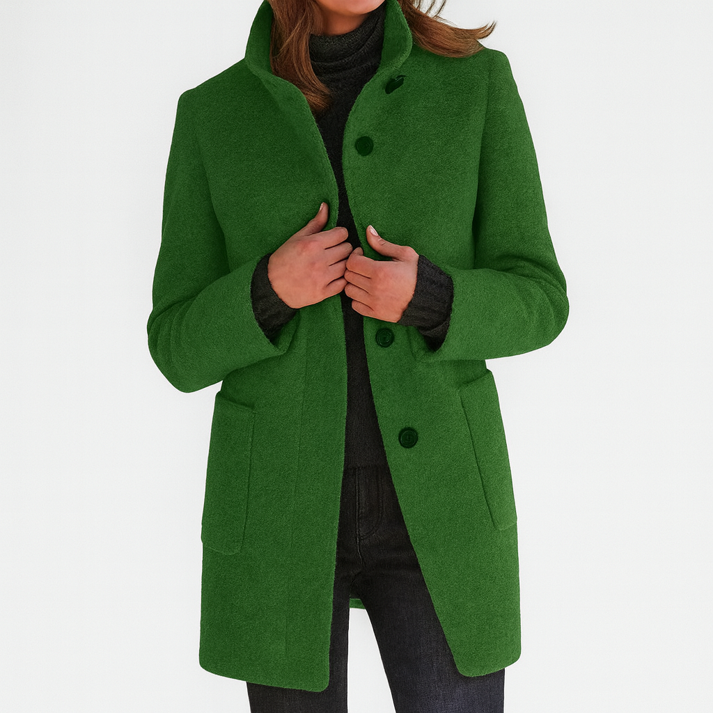 Aria – Stand Collar Relaxed Jacket
