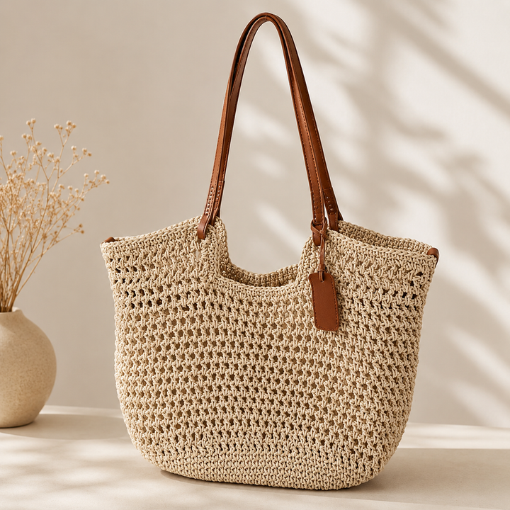 Clare – Handwoven Crochet Tote Bag