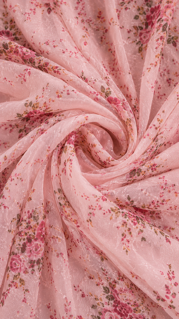 Sophia - Floral Pleated Maxi Dress