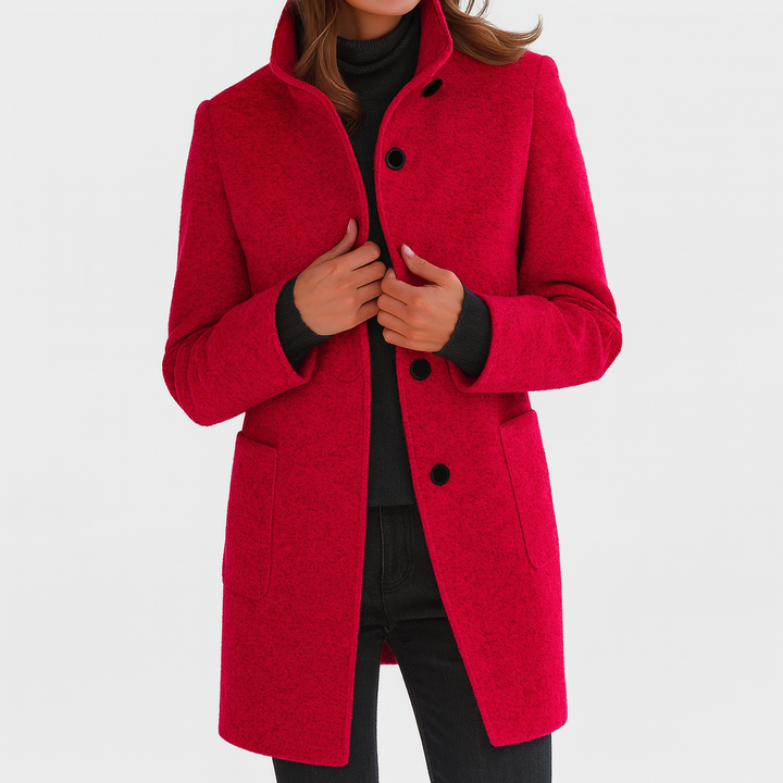 Aria – Stand Collar Relaxed Jacket
