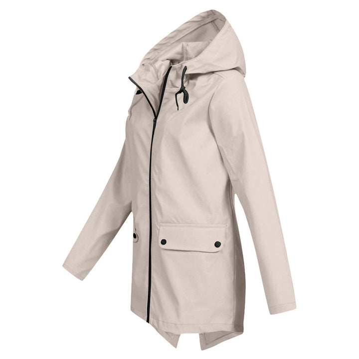 Francine – Women's Hooded Longline Raincoat
