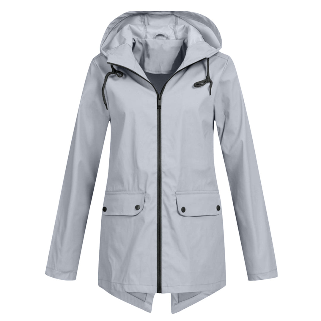 Francine – Women's Hooded Longline Raincoat