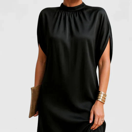 Noire Short Sleeve Dress