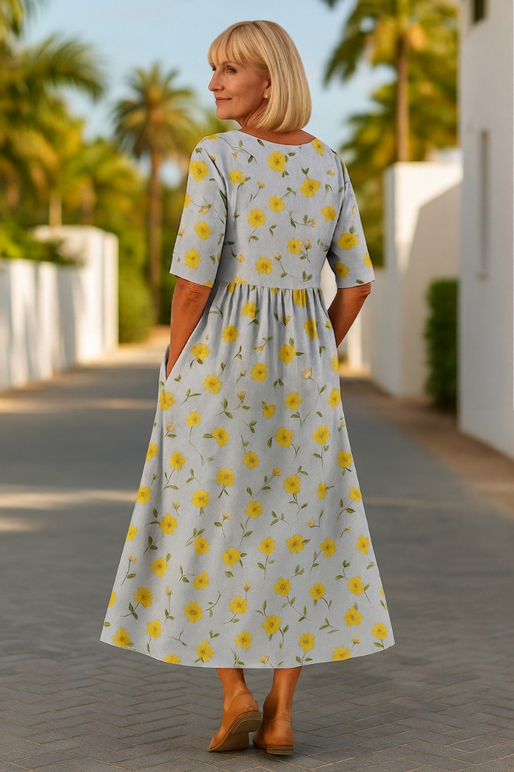 Eliza – Women's Relaxed Geometric Dress