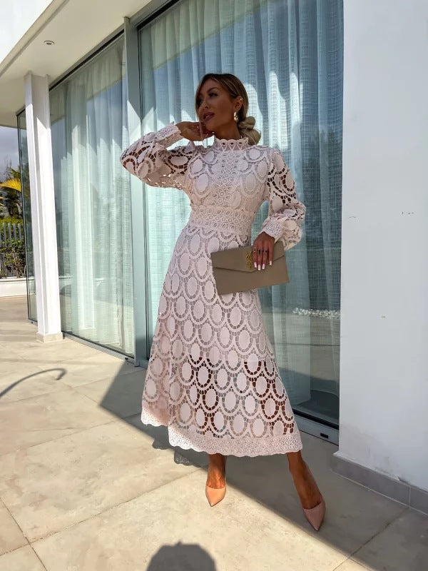 Clara - Long Sleeve Maxi Dress