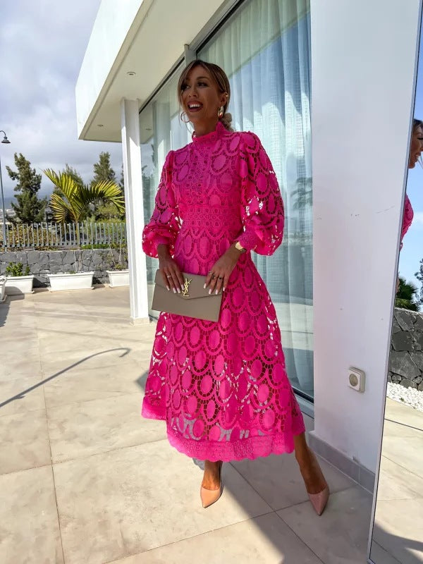 Clara - Long Sleeve Maxi Dress