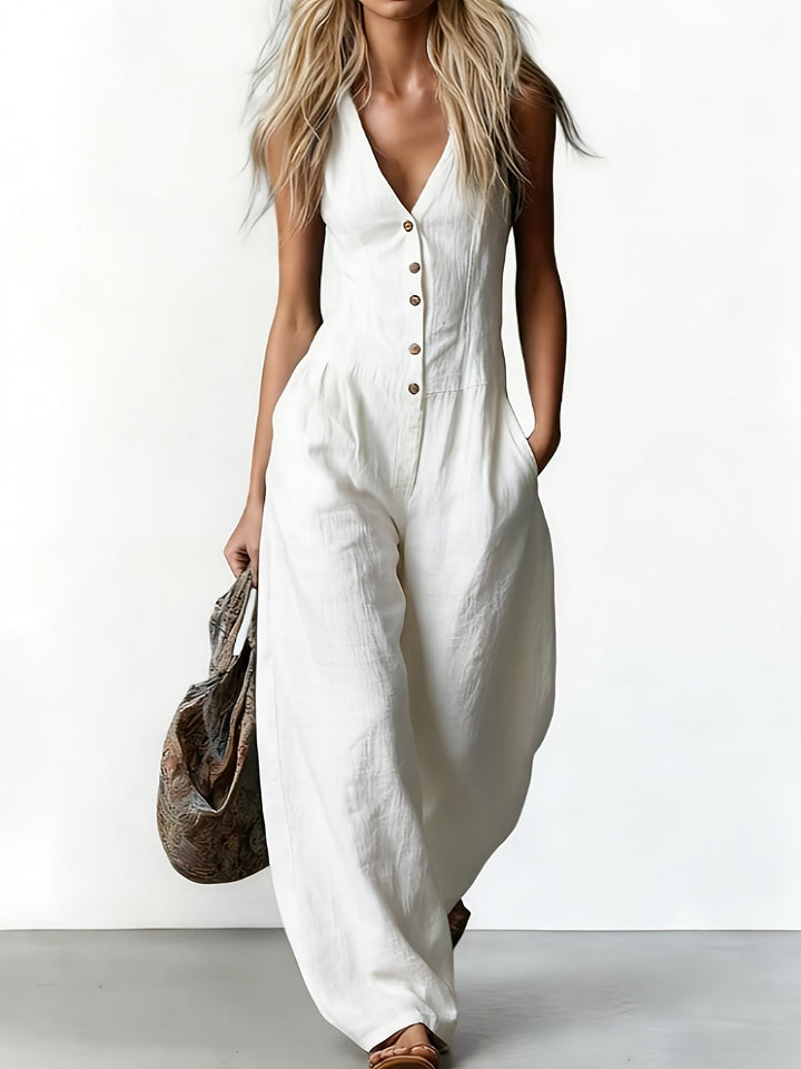 Anna – Elegant Flowing Jumpsuit