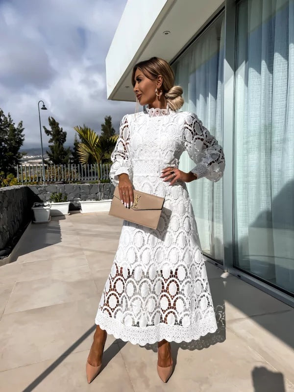 Clara - Long Sleeve Maxi Dress