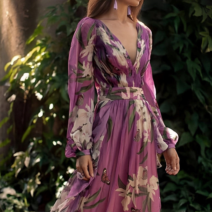 Saoirse - Floral Fairy Maxi Dress