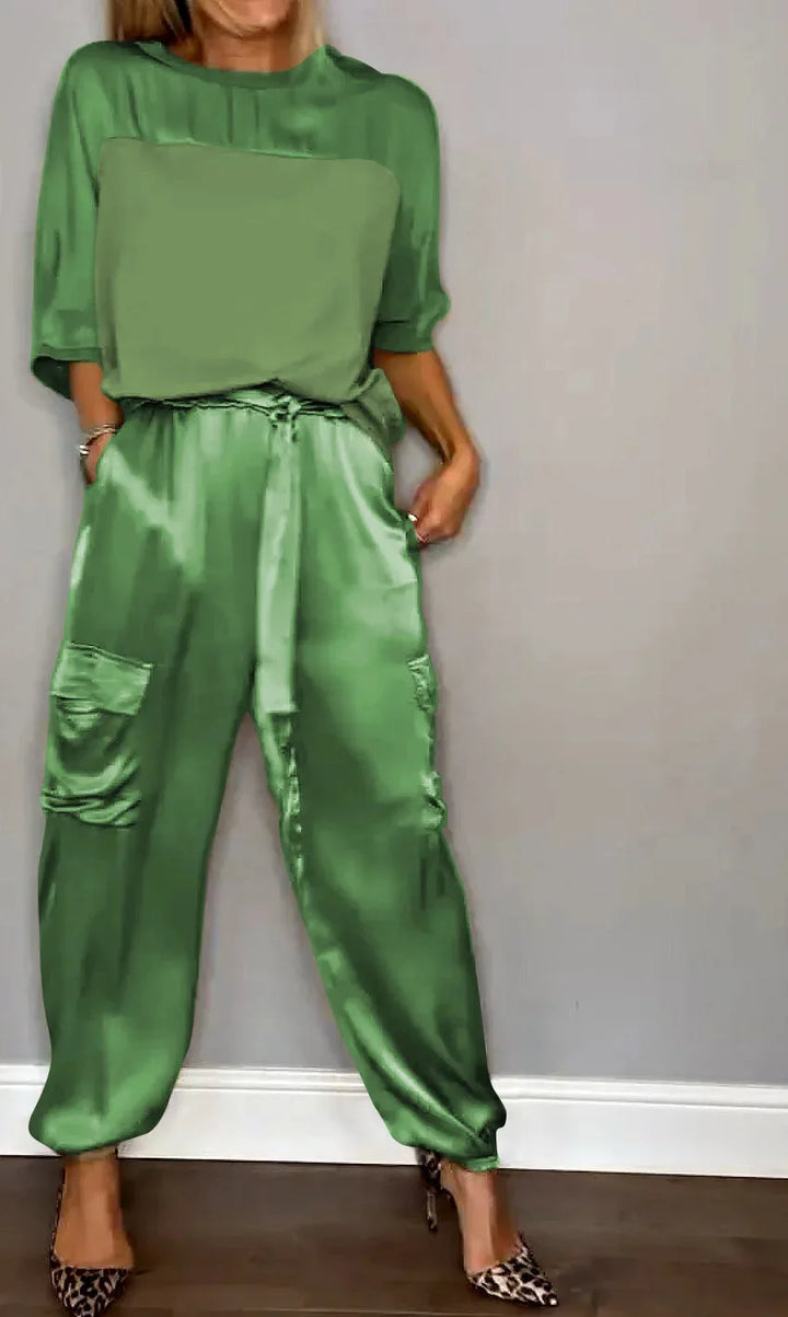 Averielle – Luxe Flowing Two Piece Set