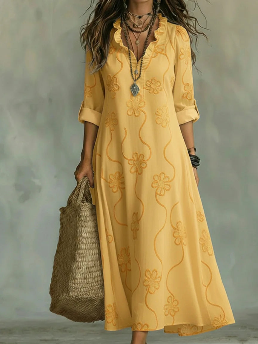 Aoibhinn – Floral Maxi Dress