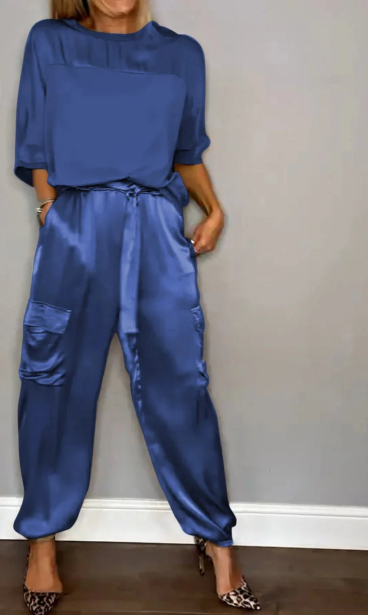 Averielle – Luxe Flowing Two Piece Set