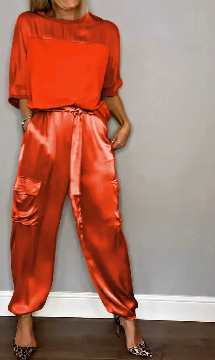 Averielle – Luxe Flowing Two Piece Set