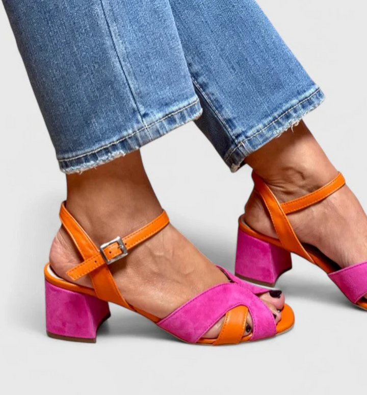 Scarlet Block Heel Sandal