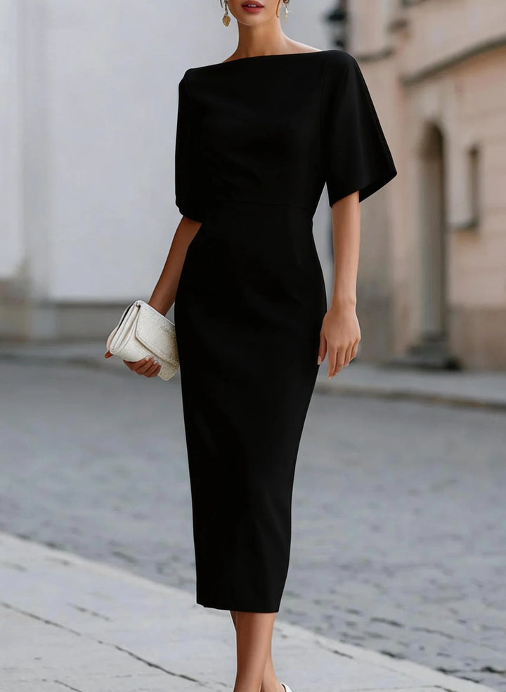 Tara - Off-Shoulder Midi Dress