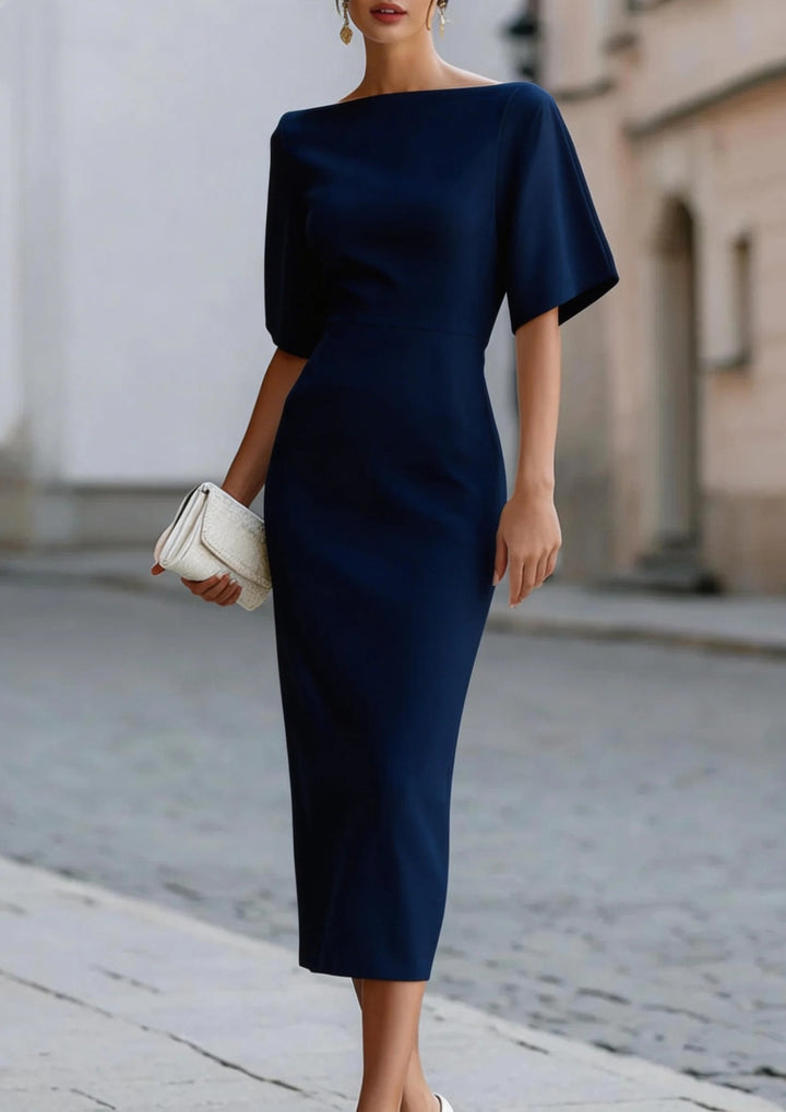 Tara - Off-Shoulder Midi Dress