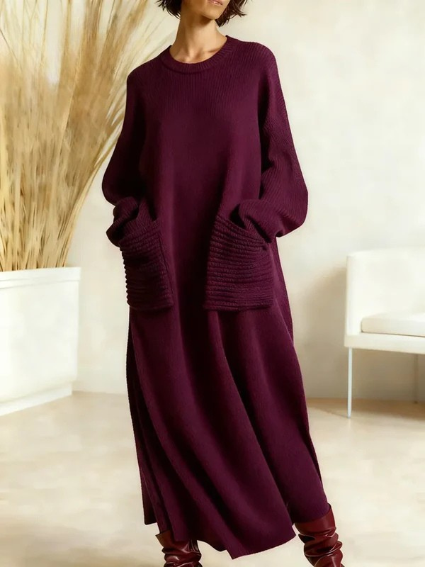 Isla – Flutter Sleeve Colour-Block Dress