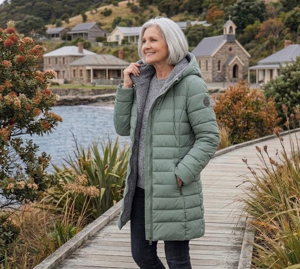 Nova – Hooded Check Puffer Jacket