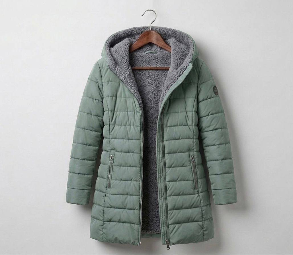 Nova – Hooded Check Puffer Jacket
