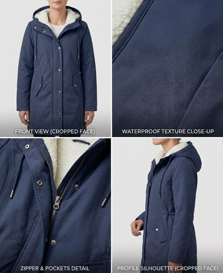Cleo – Fleece-Lined Zip Hoodie