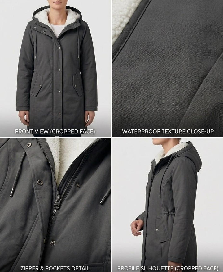 Cleo – Fleece-Lined Zip Hoodie