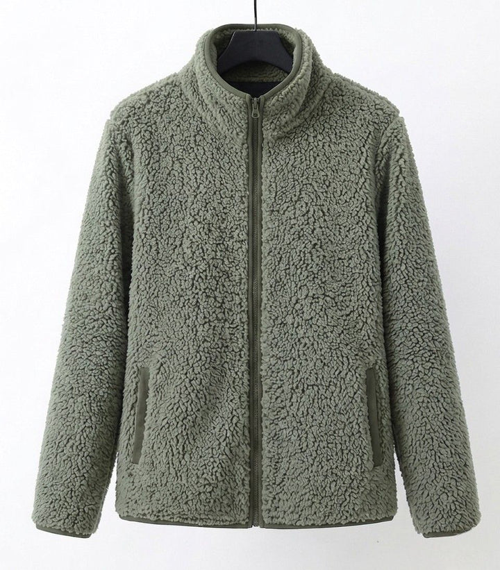 Xara – Cotton-Wool Zip Cardigan