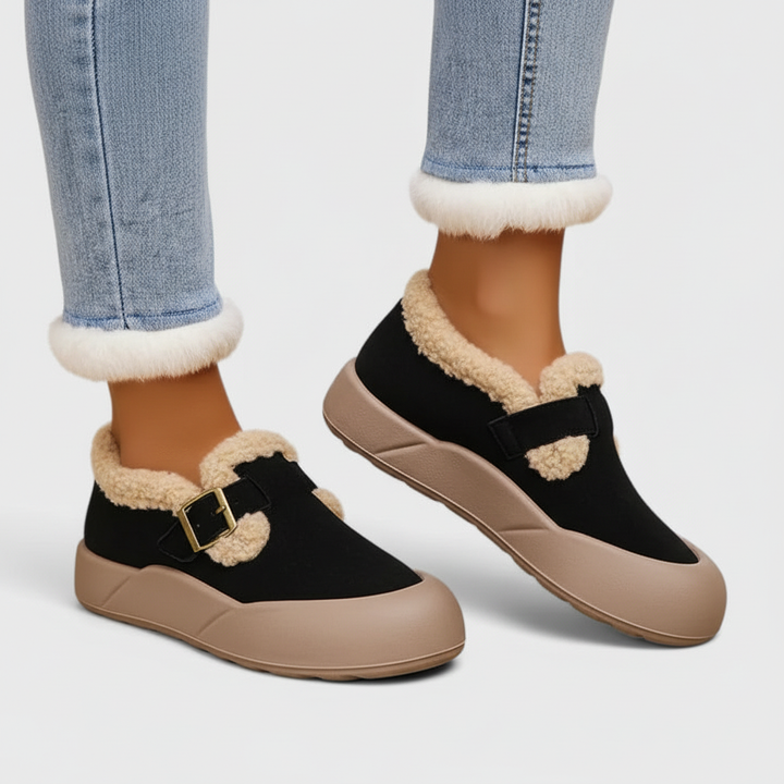 Selma Teddy Buckle Shoes