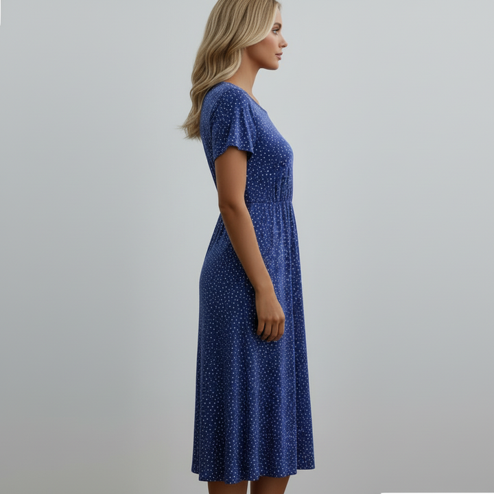 Celeste Dot Dress
