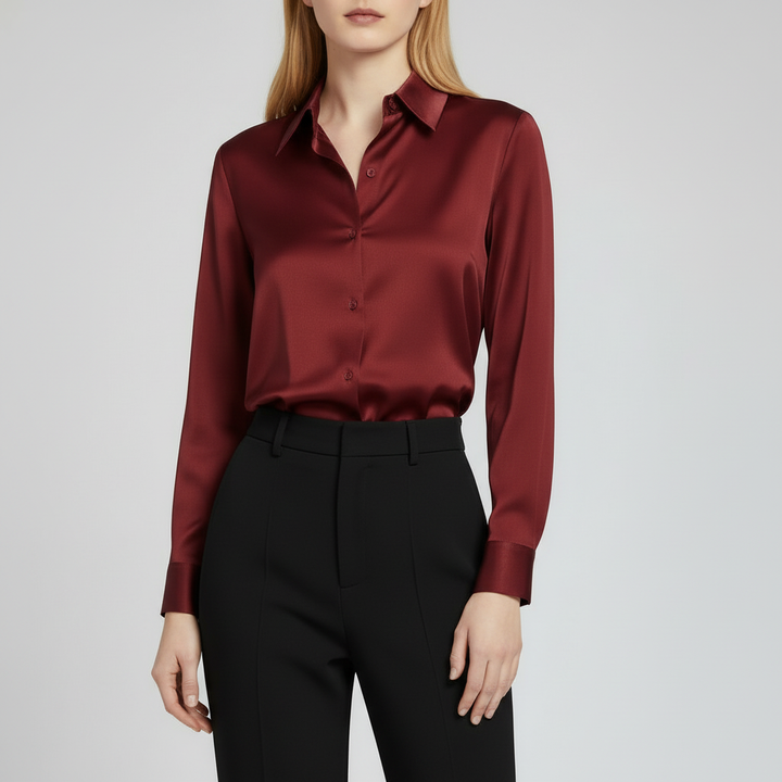 Celeste Satin Blouse