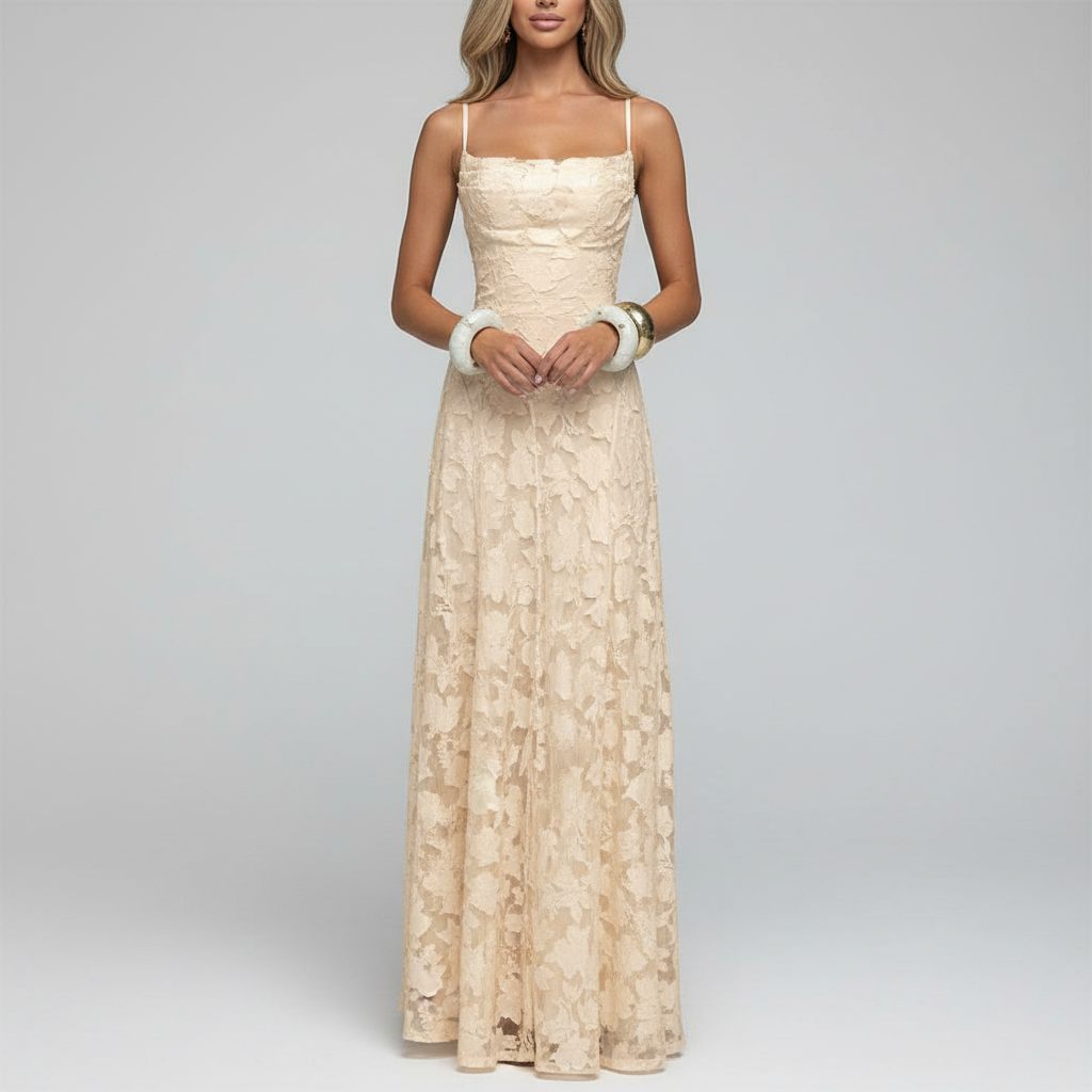Aria Lace Maxi Dress