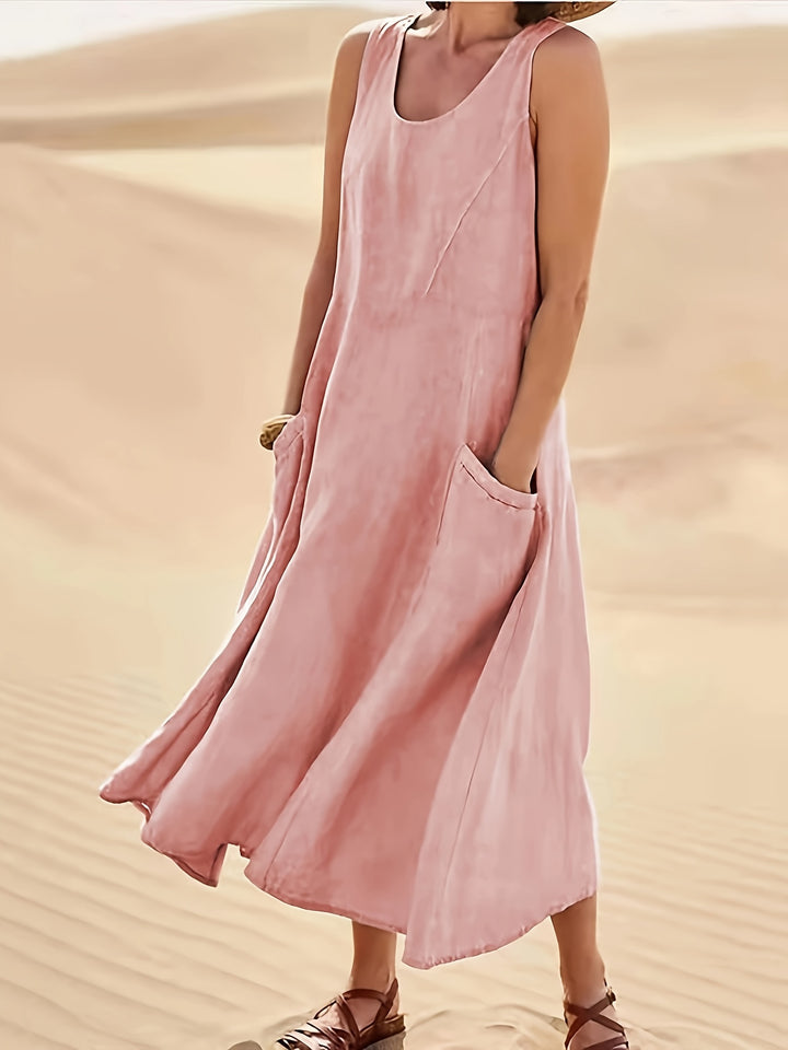 Niamh - Vintage A-Line Maxi Dress