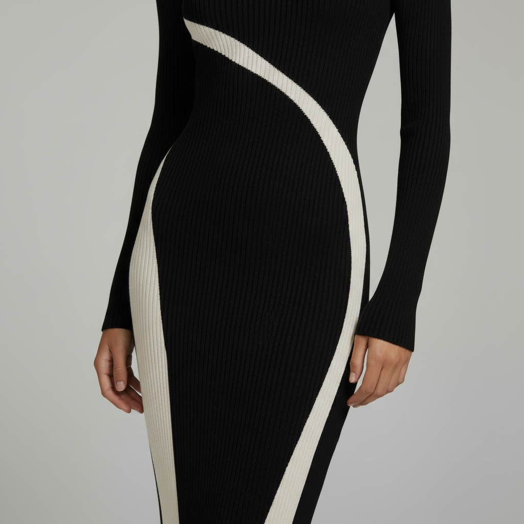 Sienna Stripe Midi Dress