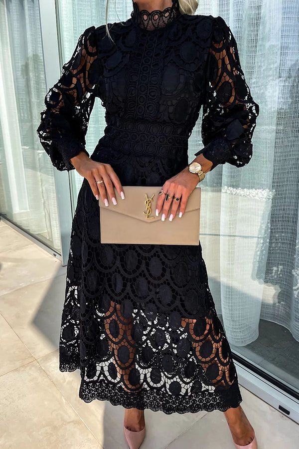 Clara - Long Sleeve Maxi Dress