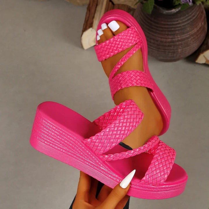 Karin - Platform Wedge Sandal